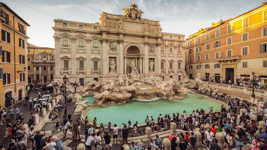 Tourist takes forbidden plunge at iconic landmark as visitors watch, stunned School Education